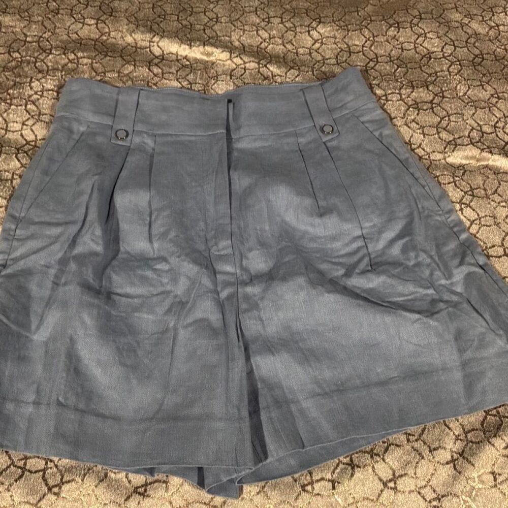 H-m Women's Blue and Grey Shorts